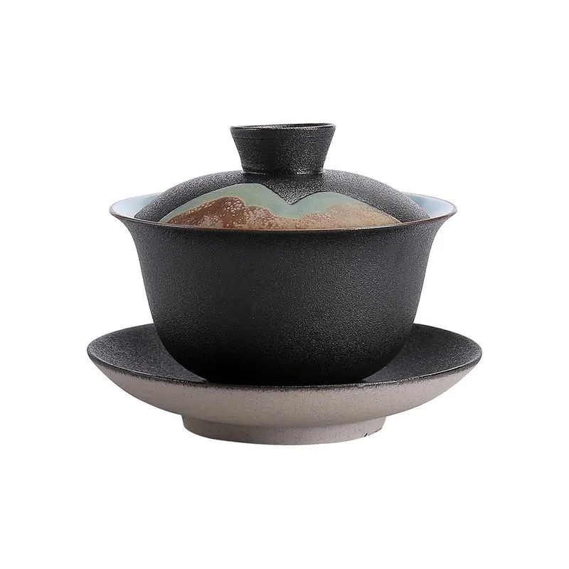 Xícaras De Chá De Xícara De Chá De Cerâmica Kungfu Gaiwan