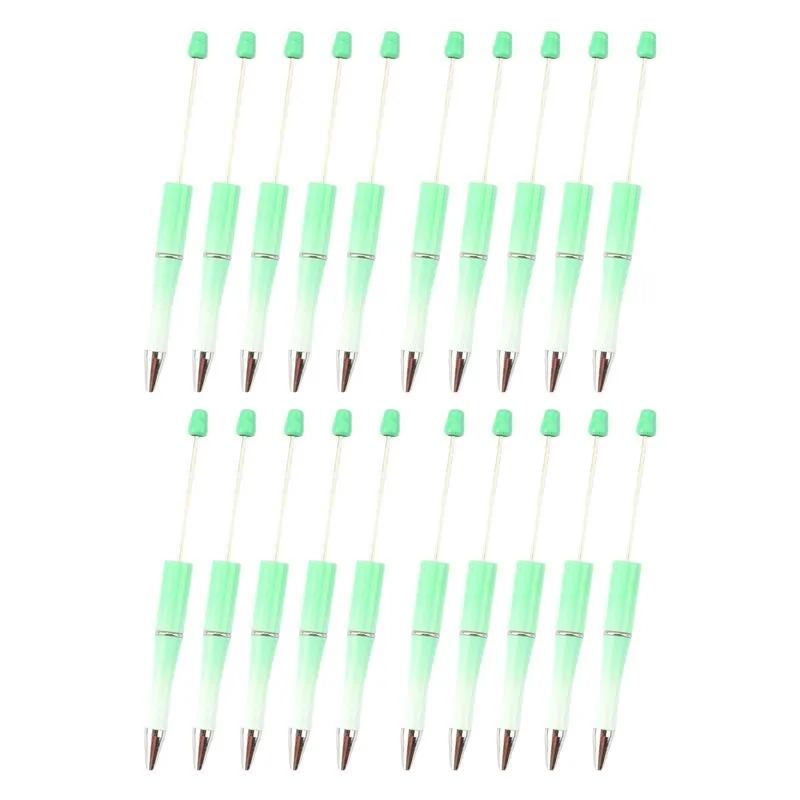 20 Peças De Kit De Canetas Beadable Caneta Esferográfica Beadable Para