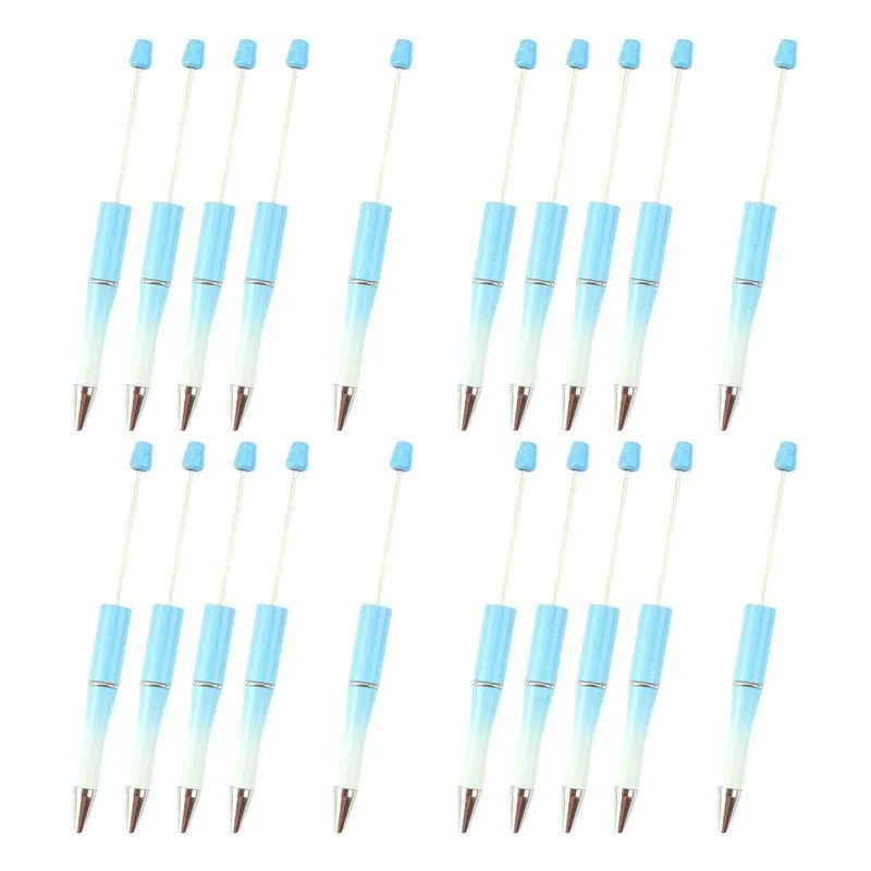 20 Peças De Kit De Canetas Beadable Caneta Esferográfica Beadable Para
