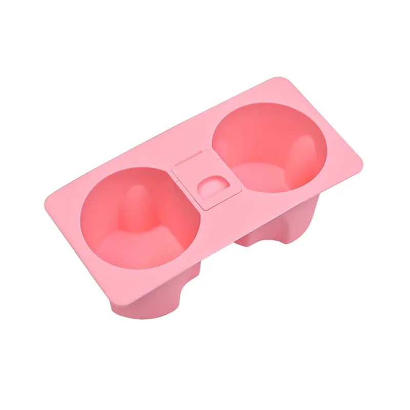 Suporte Para Copo De Água Do Console Central Do Carro Inserir Silicone Para
