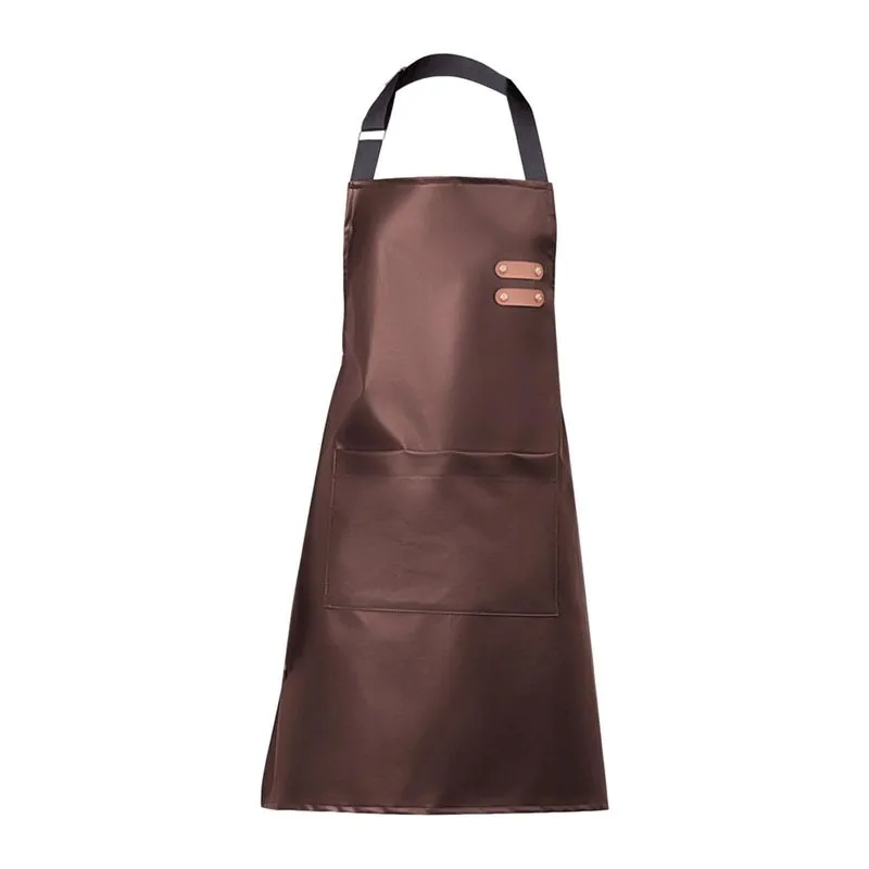 Avental De Chef Com Avental Impermeável De Bolso Grande Para Bricolage