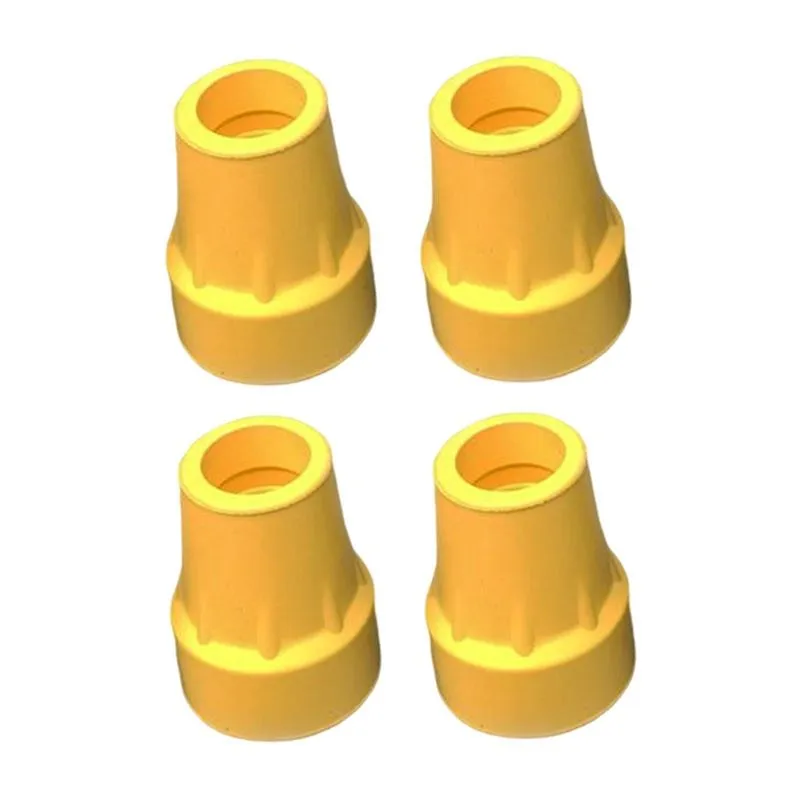 Conjunto De 4 Ponteiras De Cana De 22 Mm Para Substituição De Almofadas De Muletas