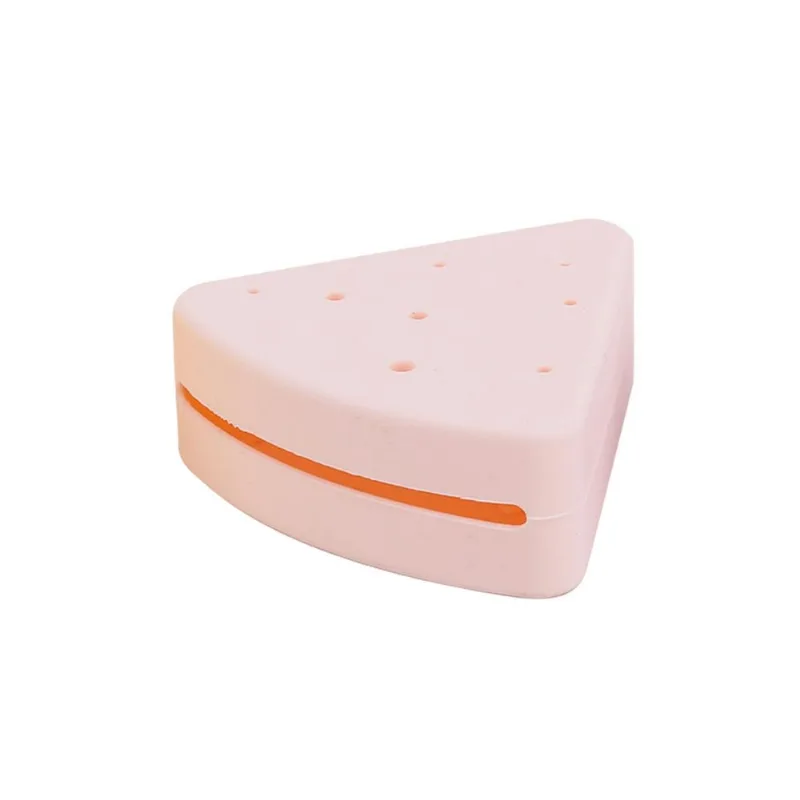 Suporte De Esponja De Maquiagem Triangular Esponja De Maquiagem À Prova De Poeira