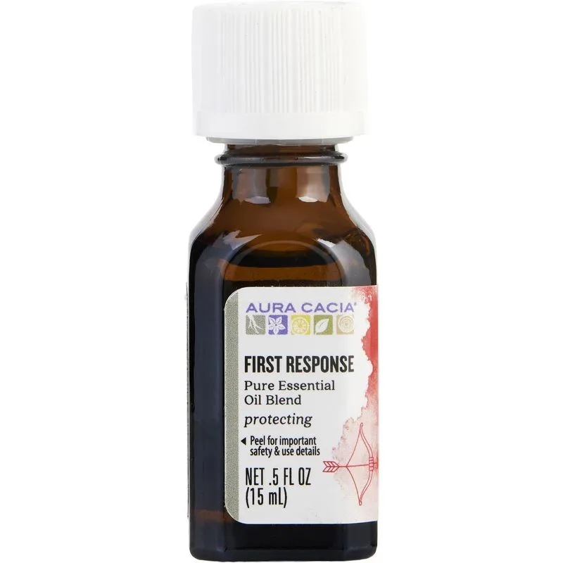Óleos Essenciais Aura Cacia Primeira Resposta-óleo Essencial 0.5