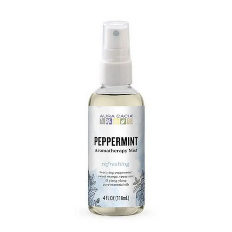 Colheita Aromaterapia Névoa Hortelã-pimenta 4 Oz Por Aura Cacia