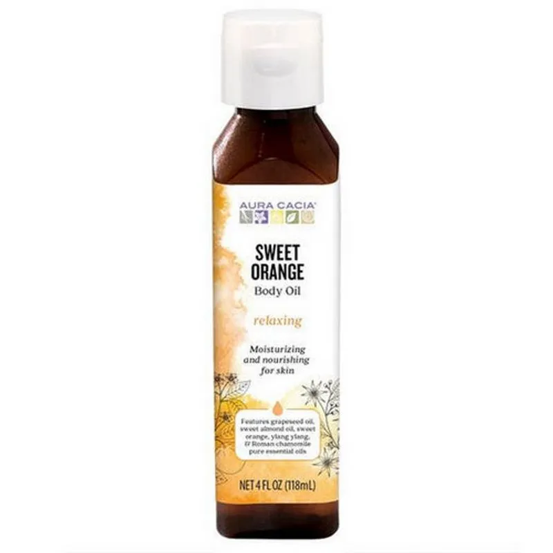 Óleo De Banho/massagem Cítrico, 4 Oz By Aura Cacia