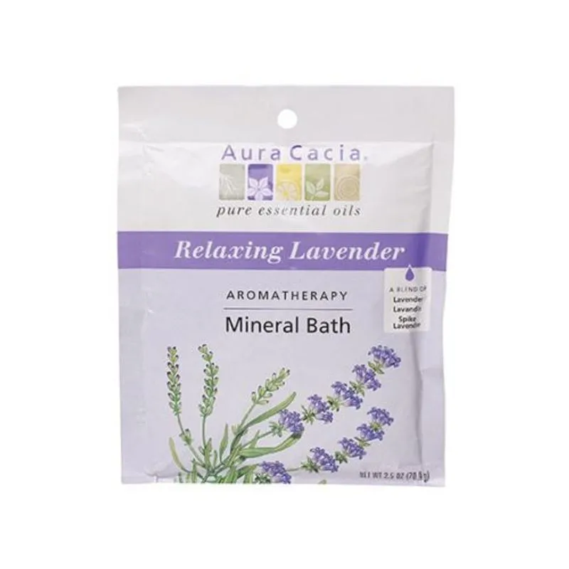 Banho Mineral 2,5 Onças Por Aura Cacia (pacote Com 6)