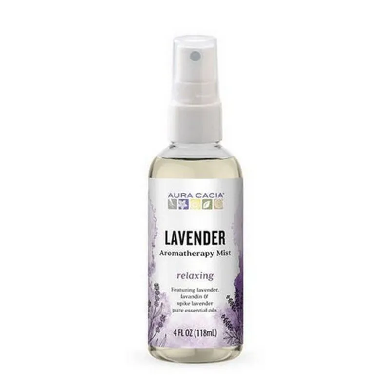 Aromaterapia Mist Lavanda 4 Oz Por Aura Cacia