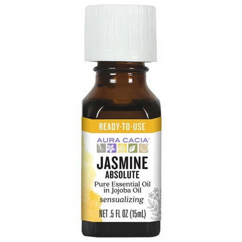 Óleo Essencial Precioso Absoluto De Jasmim C/jojoba 0,5 Fl