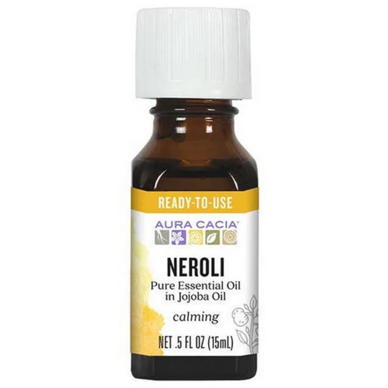 Óleo Essencial Precioso Neroli C/jojoba 0.5 Fl Oz By Aura
