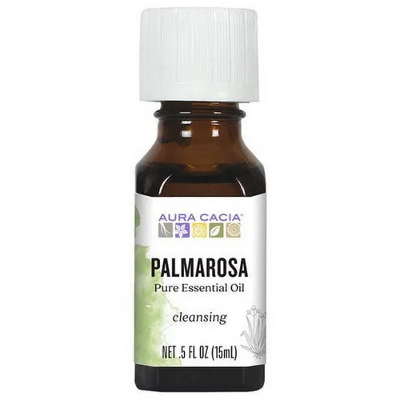 Óleo Essencial Palmarosa (cymbopogon Martini) 0,5 Fl Oz Por