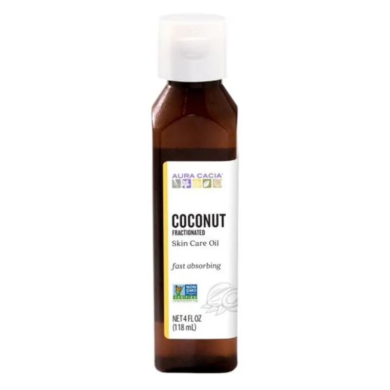 Óleo Corporal Fracionado De Coco 4oz Da Aura Cacia (pacote Com 6)