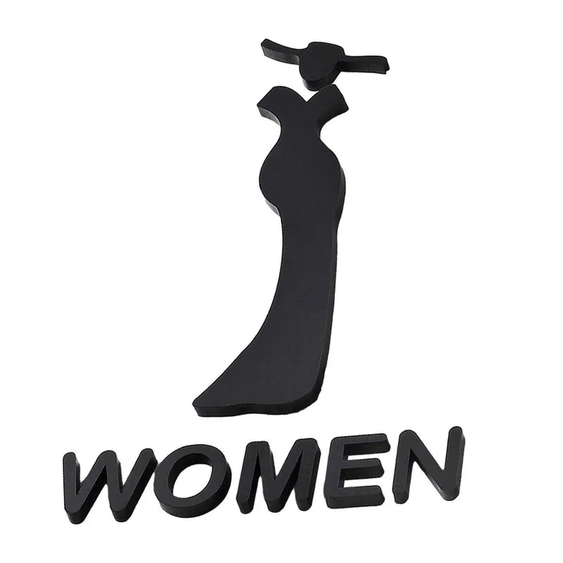 Placa Wc Placa Banheiro Placa Decorações Placa Sinalização Masculino Feminino
