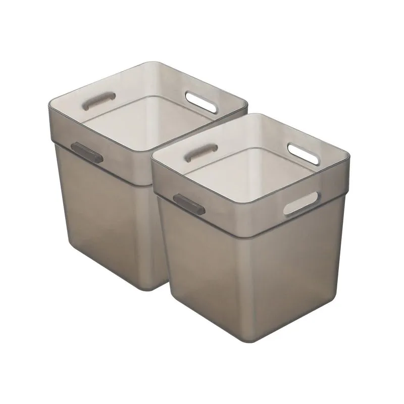 2x Caixa Organizadora De Geladeira Caixa De Porta Lateral De Geladeira Para