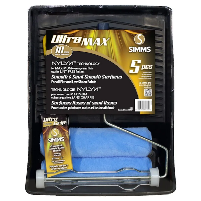 Simms Ultra Max 5-Piece Paint Roller Kit