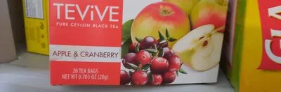 Apple and cranberry black tea