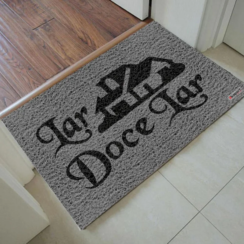 Tapete Capacho Personalizado Lar Doce Lar 60X40