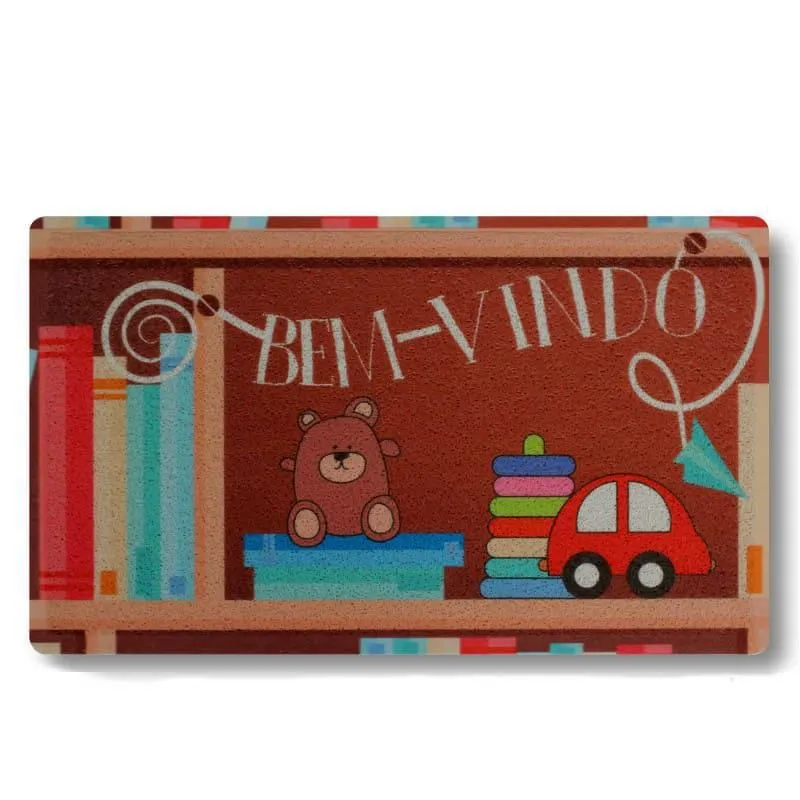 Capacho Infantil Colorido 45 Cm X 75 Cm