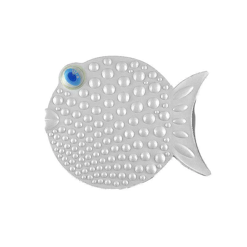 Tapete Para Box Peixe Branco 56 Cm X 45 Cm