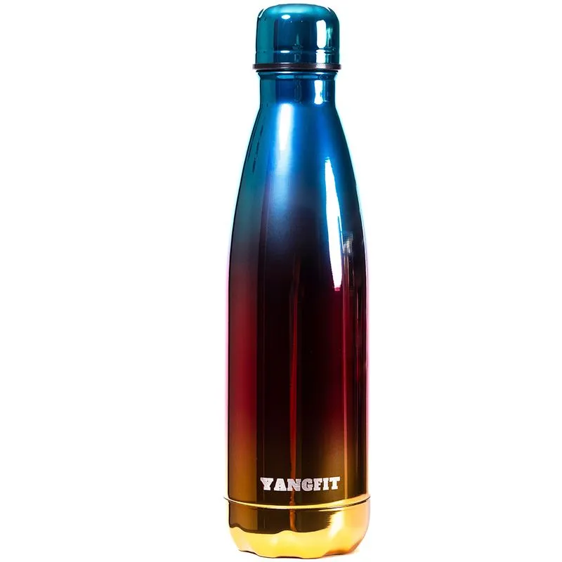 Garrafa Térmica Squeeze Aço Inox 500ml Yangfit