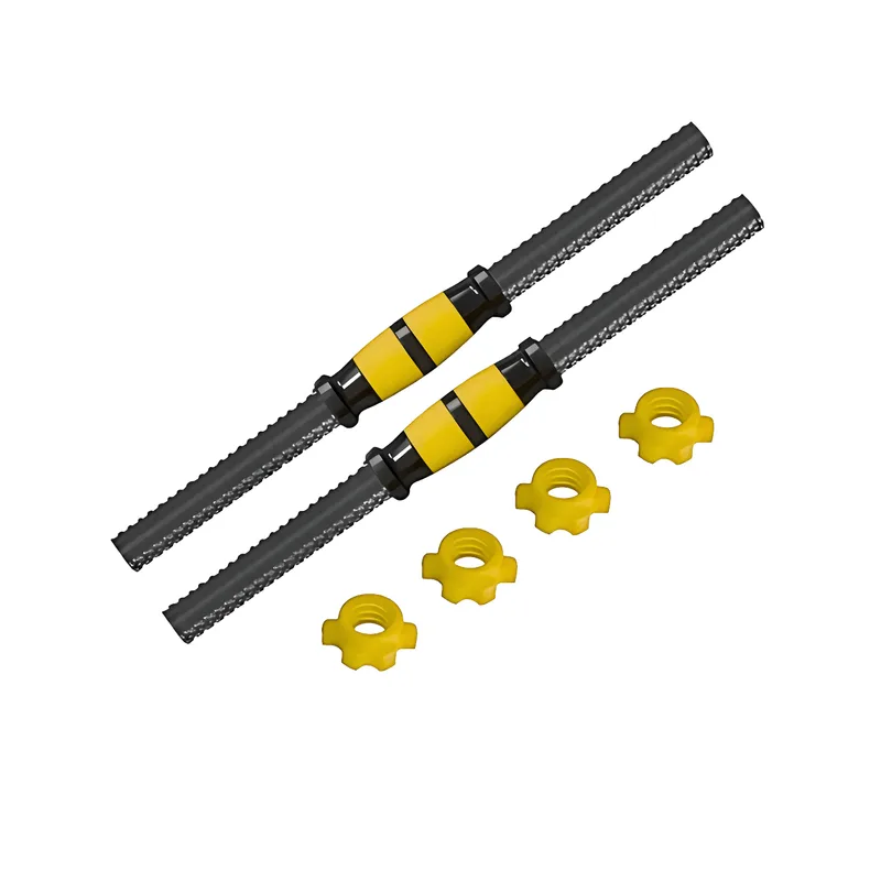 Barra Halter Com Rosca Rápida Para Musculação Yangfit – Par
