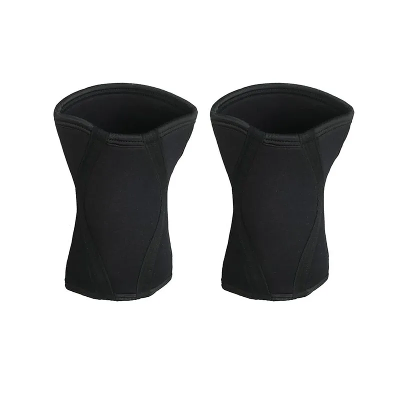 Joelheira Compressão Neoprene 7mm para Lpo e Cross Training Yangfit - Par GG / Preto