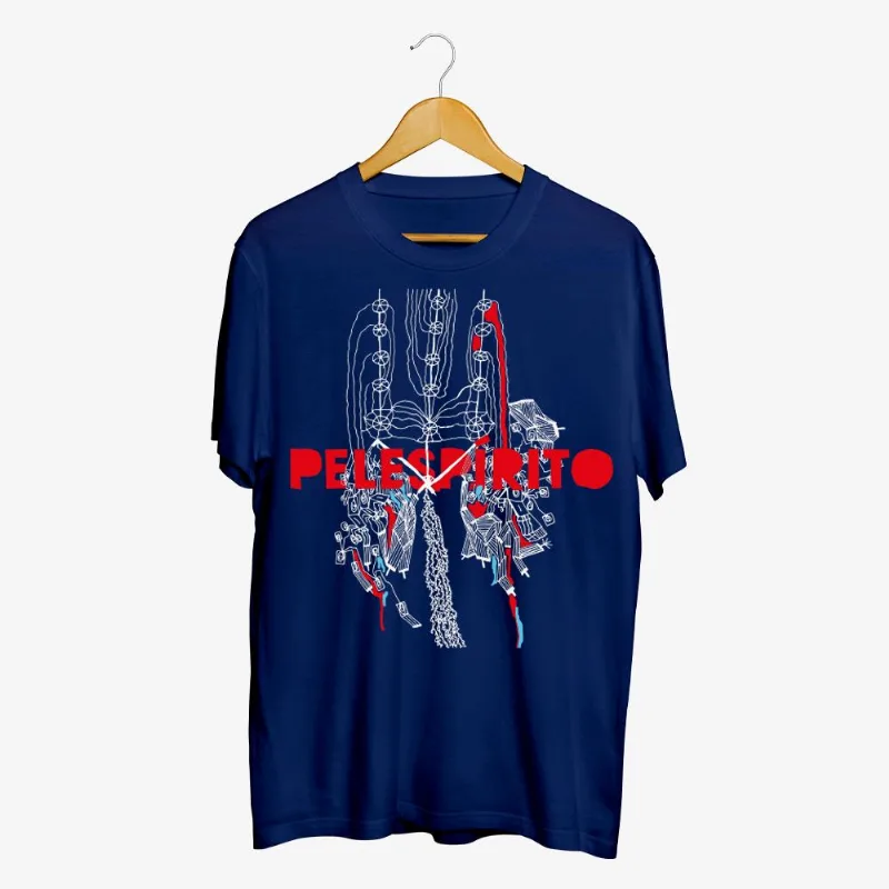 Camiseta Zélia Duncan - Pelespírito 1 (Frente e verso) GG | Azul