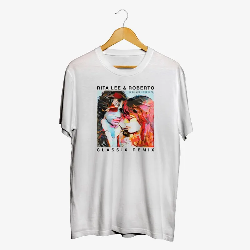 Camiseta Rita Lee - Classic Remix - Branca M | Branca