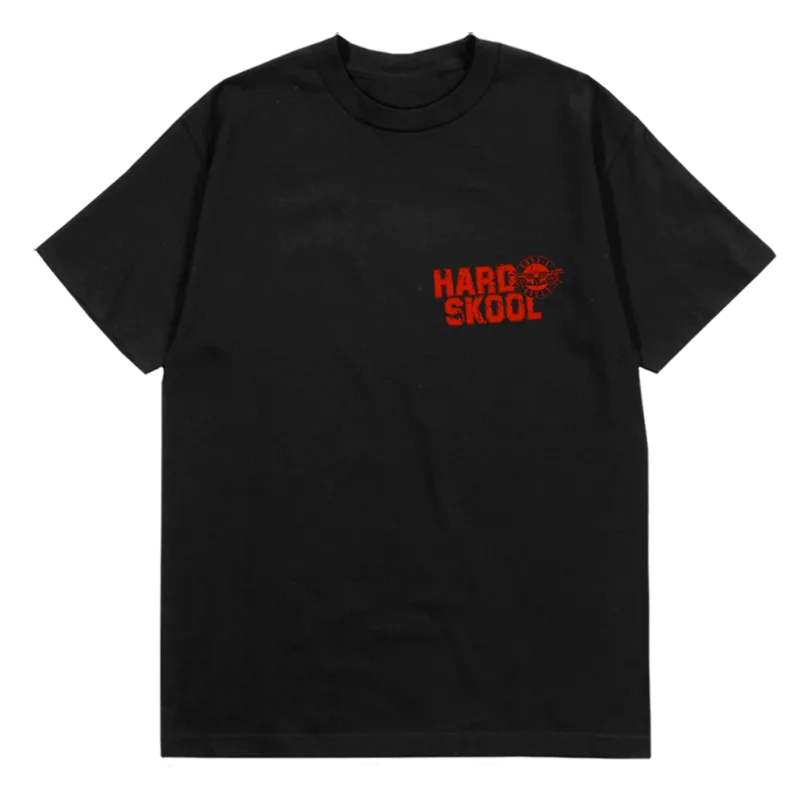 Camiseta Guns N' Roses - Hard Skool (Preta Frente e verso) G | Preta