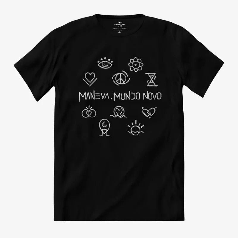 Camiseta Maneva - Mundo Novo GG | Preta