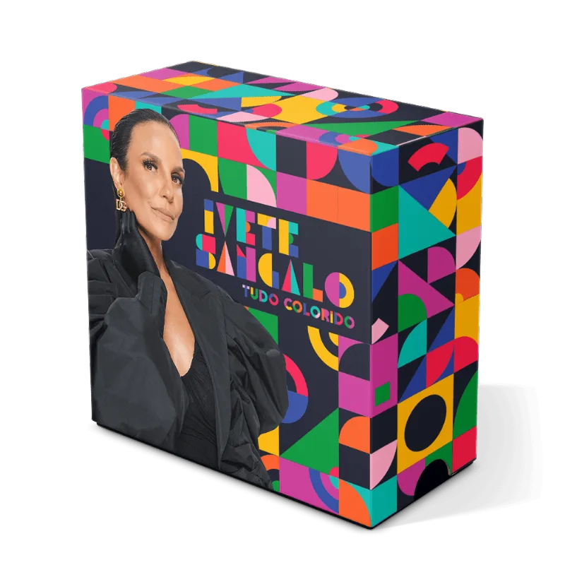 Box Ivete Sangalo - Tudo Colorido (9 CDs)