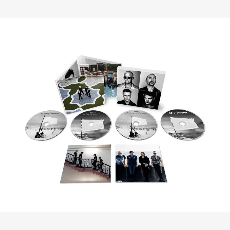 CD Boxset U2 - Songs of Surrender (4CD Super Deluxe Edição Colecionador / Edição Limitada) - Importado