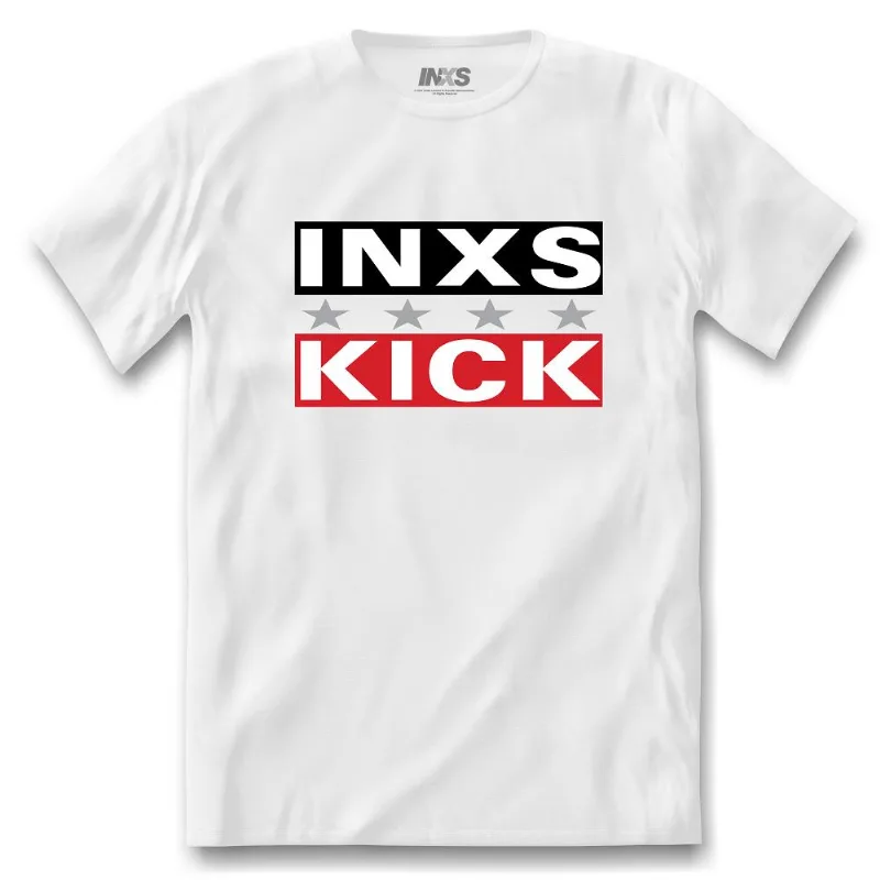 Camiseta INXS - Kick M | Branca
