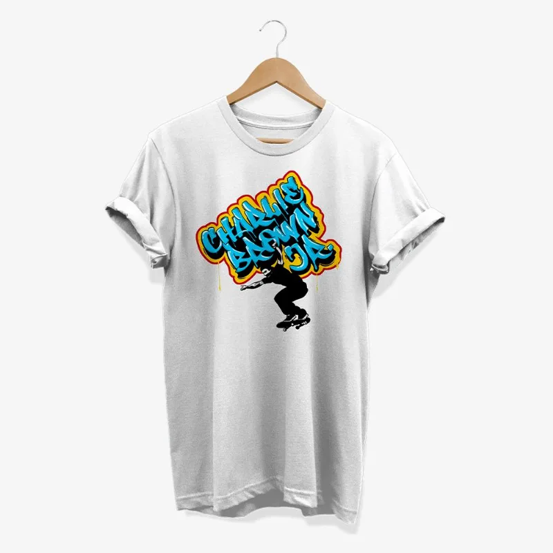 Camiseta Charlie Brown Jr. Skatista - Branca GG | Branca