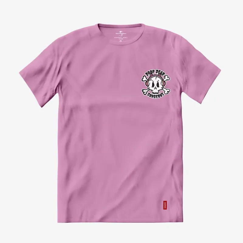 Camiseta Vários Artistas - Drop Dead Gorgeus - Rosa G | Rosa