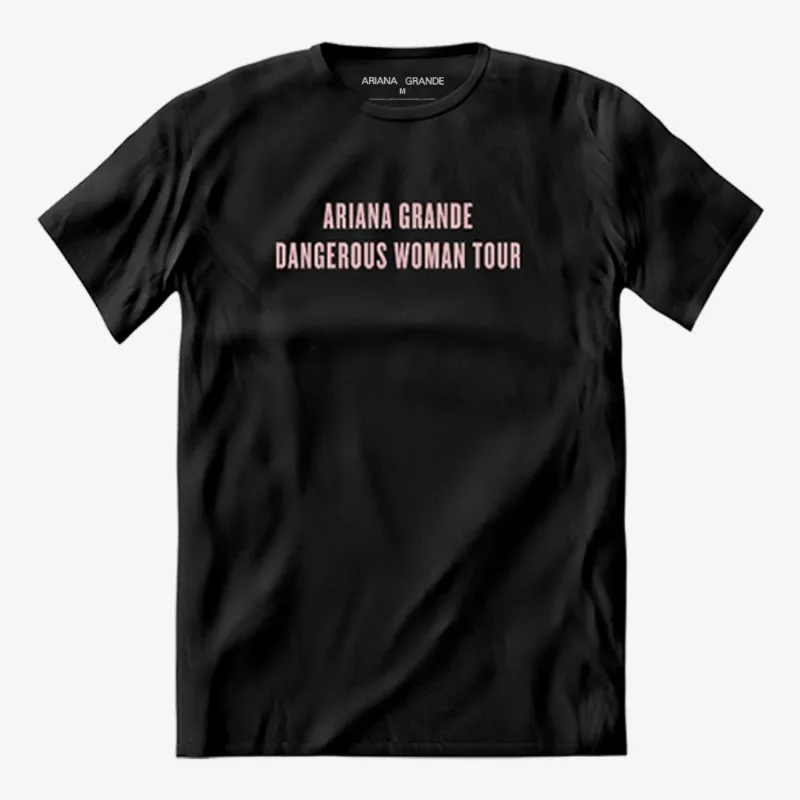 Camiseta Ariana Grande - Dangerous Woman Photo G | Preta