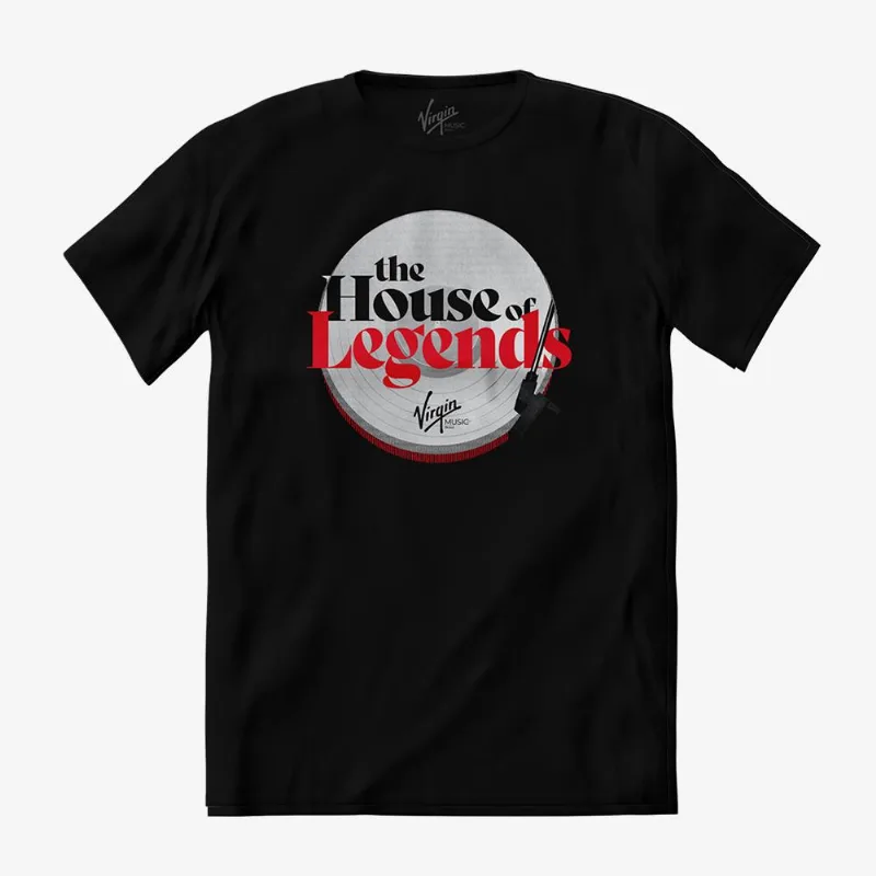 Camiseta Virgin Music Brasil House of Legends - Preta P | Preta