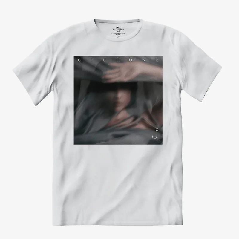 Camiseta Juliette - Ciclone Album Cover G | Branca