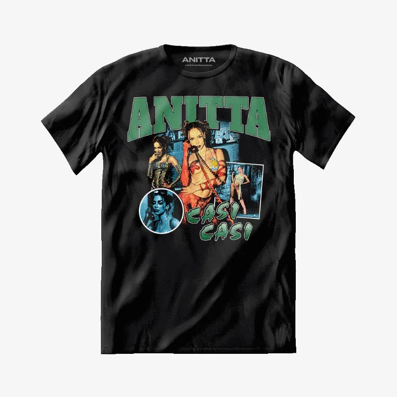 Camiseta Anitta - Casi Casi Bootleg Tee GG | Preta