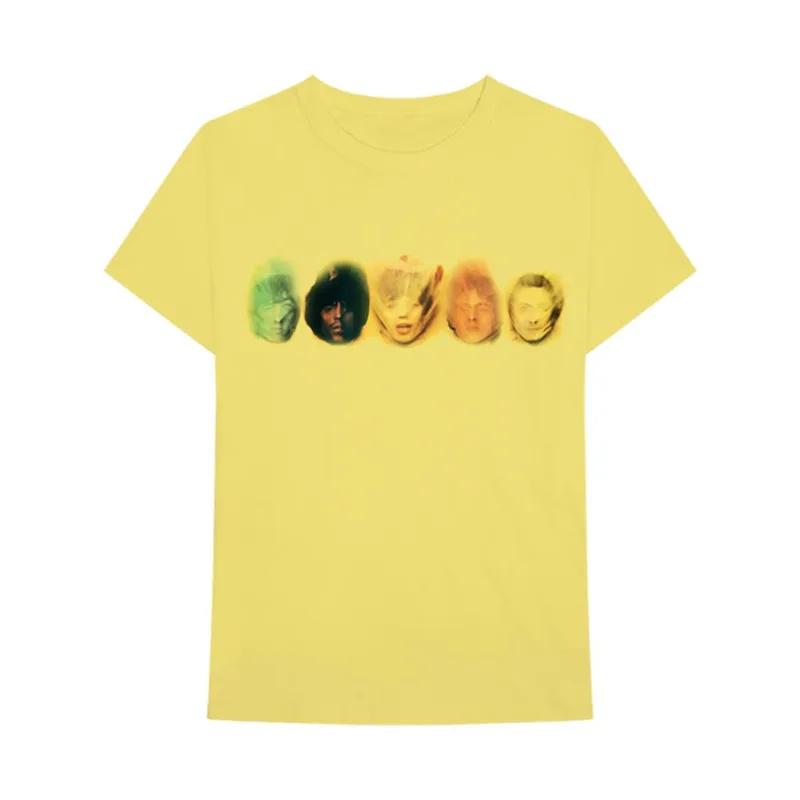 Camiseta The Rolling Stones - Goats Head Soup Band Members P | Amarela