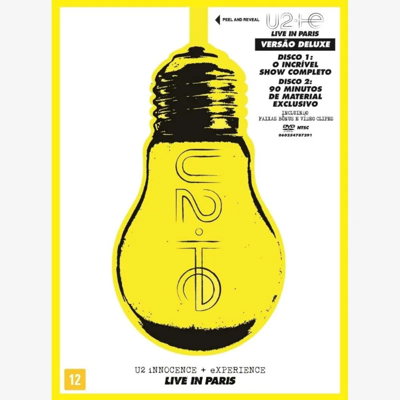 DVD DUPLO U2 - iNNOCENCE + eXPERIENCE Live In Paris - Deluxe DVD U2 - iNNOCENCE + eXPERIENCE Live In Paris - Deluxe