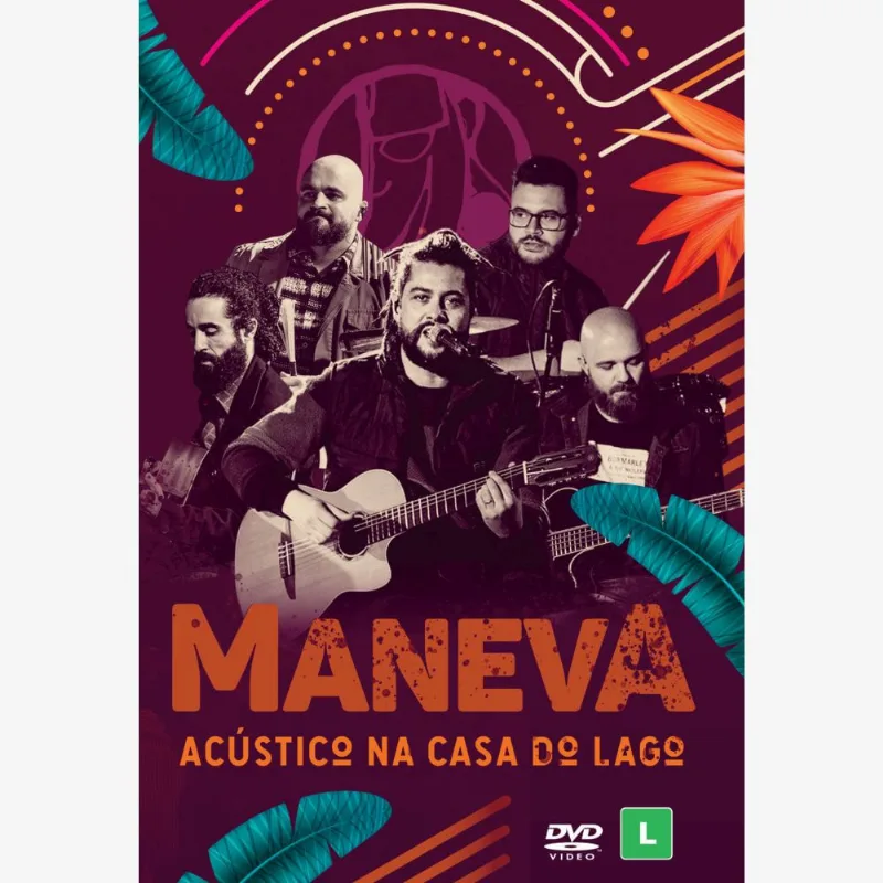 DVD Maneva - Acústico Na Casa Do Lago DVD Maneva - Acústico Na Casa Do Lago