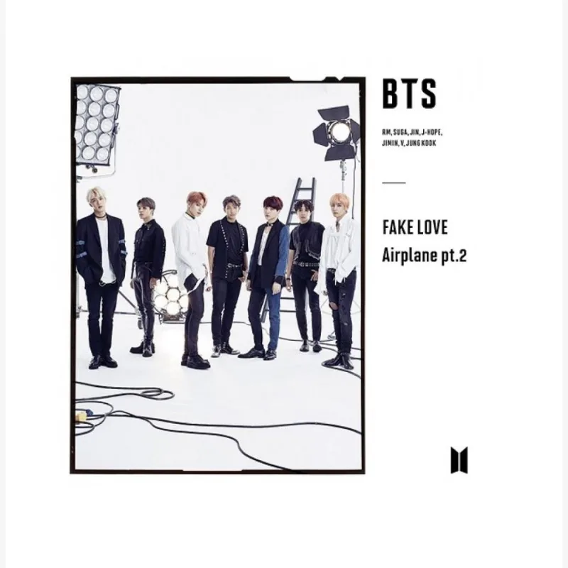 CD Duplo BTS - FAKE LOVE / Airplane pt.2 - Limited Edition B - Importado CD Duplo BTS - FAKE LOVE / Airplane pt.2 - Importado