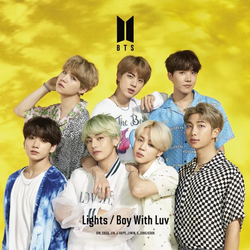 CD Duplo BTS Lights Boy With Luv - Importado CD BTS Lights Boy With Luv - Importado