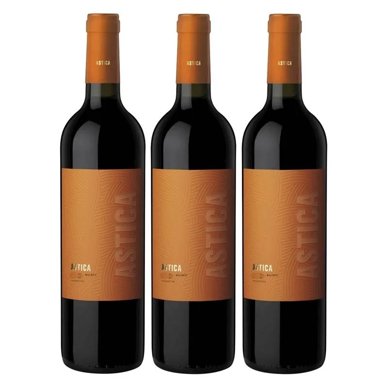 Vinho Trapiche Astica Tempranillo - Malbec 750ml 03 Unidades