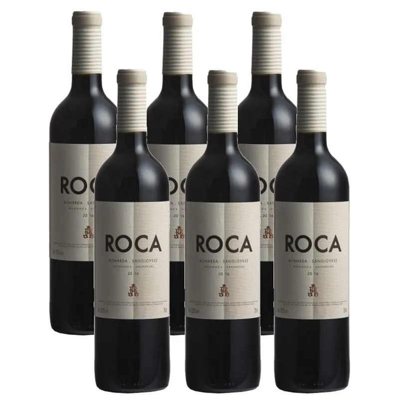 Vinho Roca Bonarda Sangiovese 750ml 06 Unidades