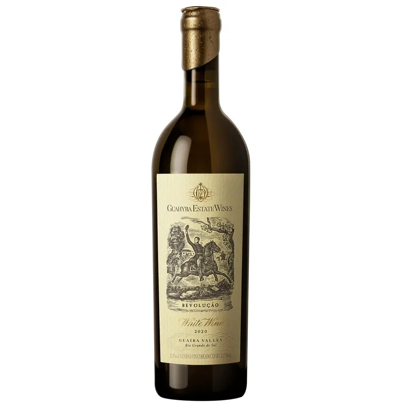 Vinho Guahyba Revolução Alvarinho Branco 750 Ml