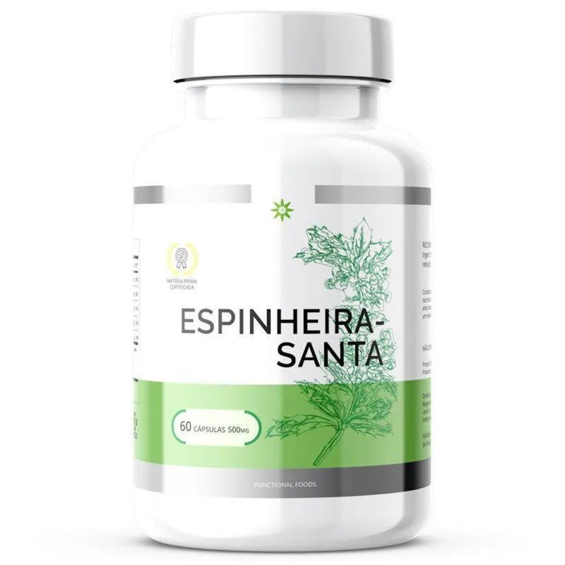 Espinheira Santa 500mg 60 Cápsulas