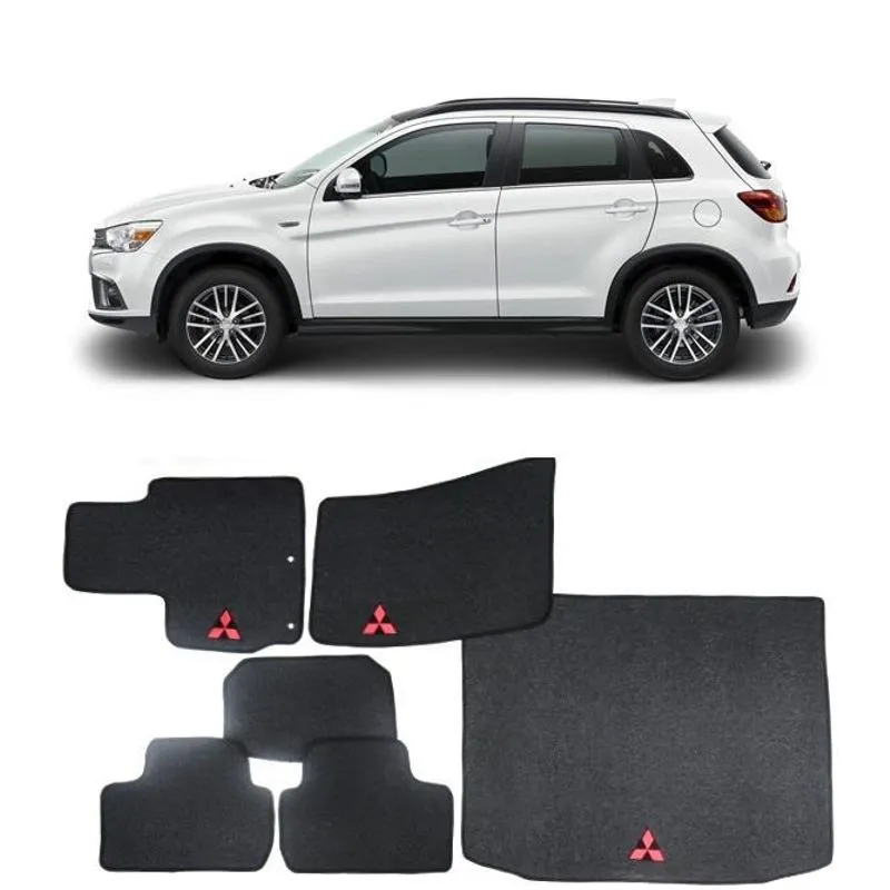 Tapetes Borracha Mitsubishi Asx + Porta Malas 2011/2019