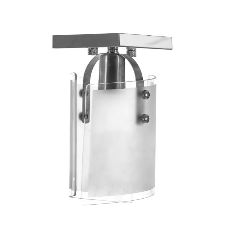 Lustre Plafon Calha De Vidro